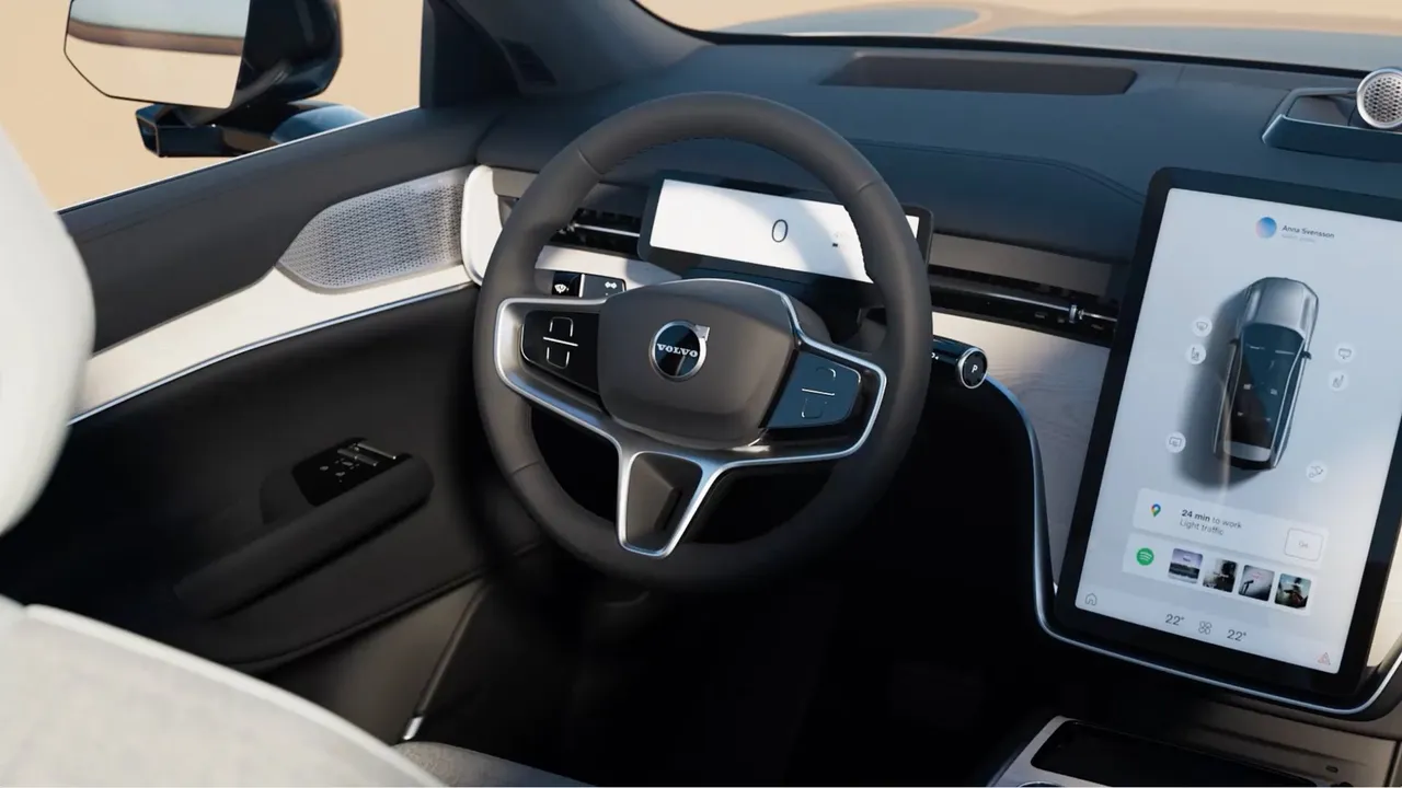 Volvo EX90 — المقصورة