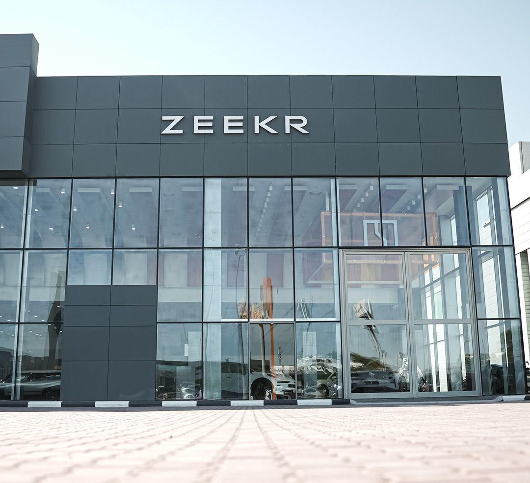 Zeekr showroom — Sidra Mobility (Al Babtain Group) in Al Rai